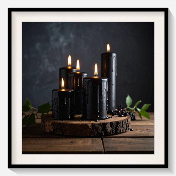 Schwarze Kerzen