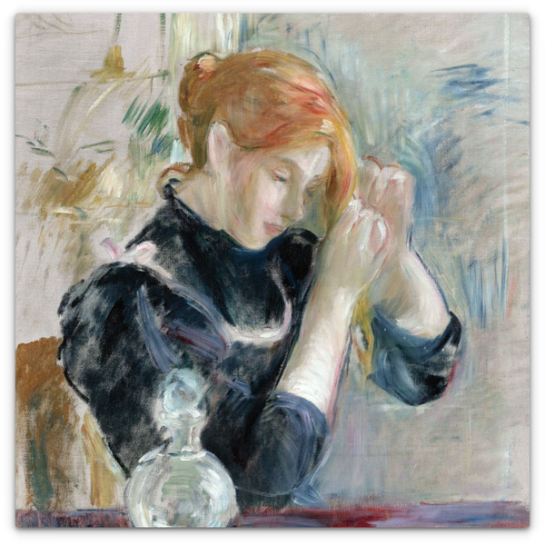 Devant la Toilette