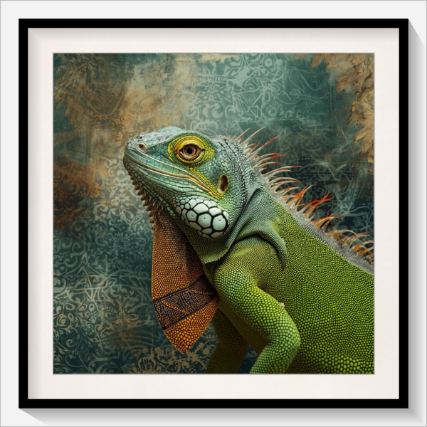Grüner Leguan