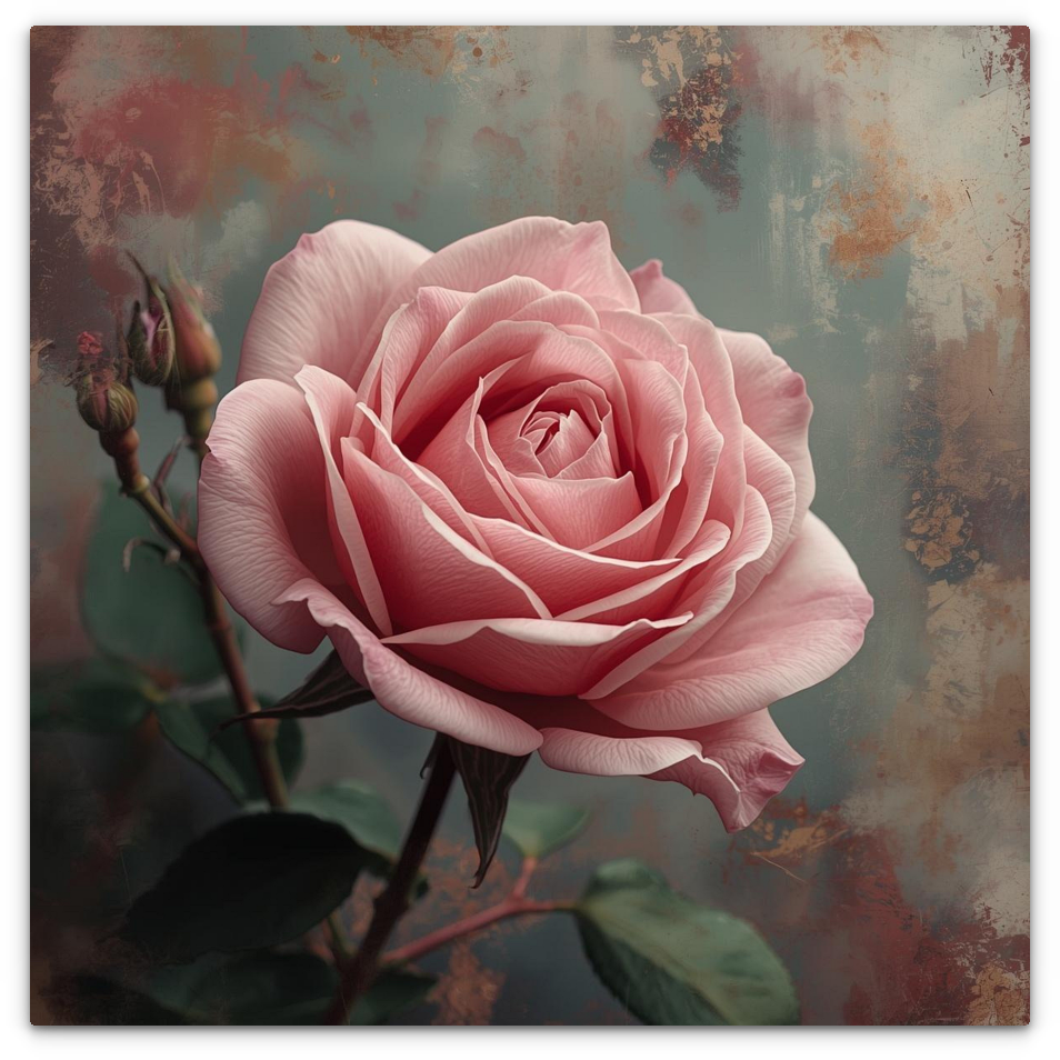Vintage Style Rose