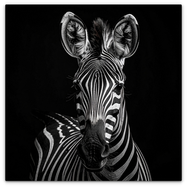 Portrait of a Zebra