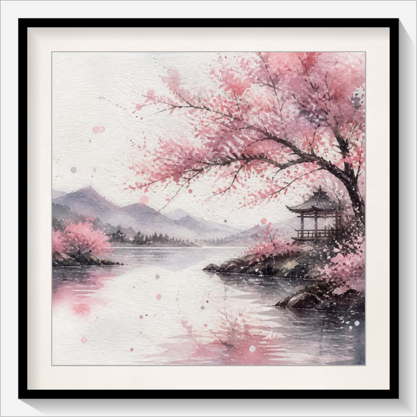 Asiatische Landschaft