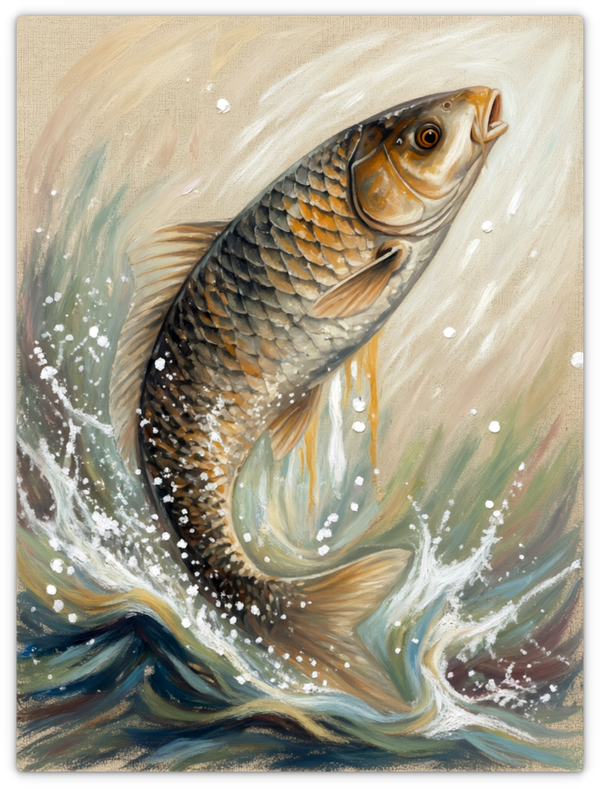 Jumping Koi