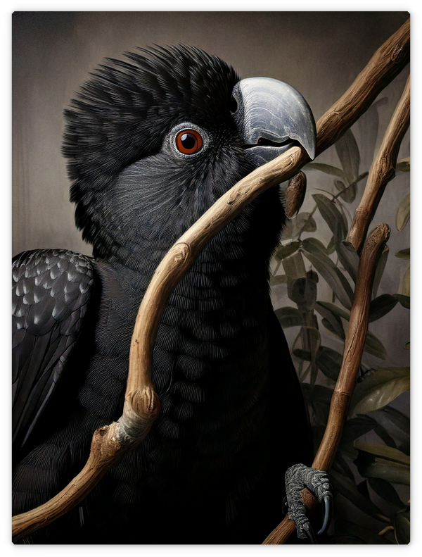 Schwarzer Kakadu