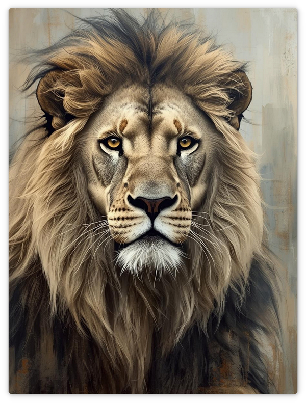 Majestätischer Löwe