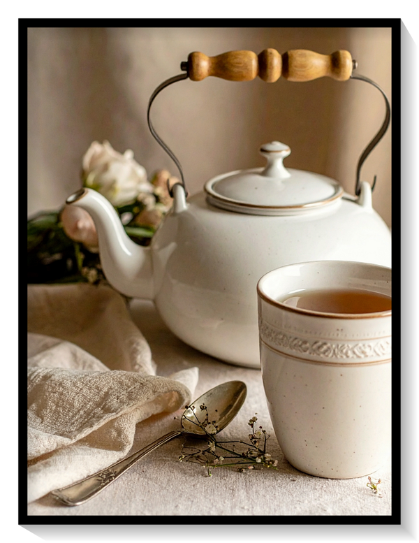 Enamel Teapot