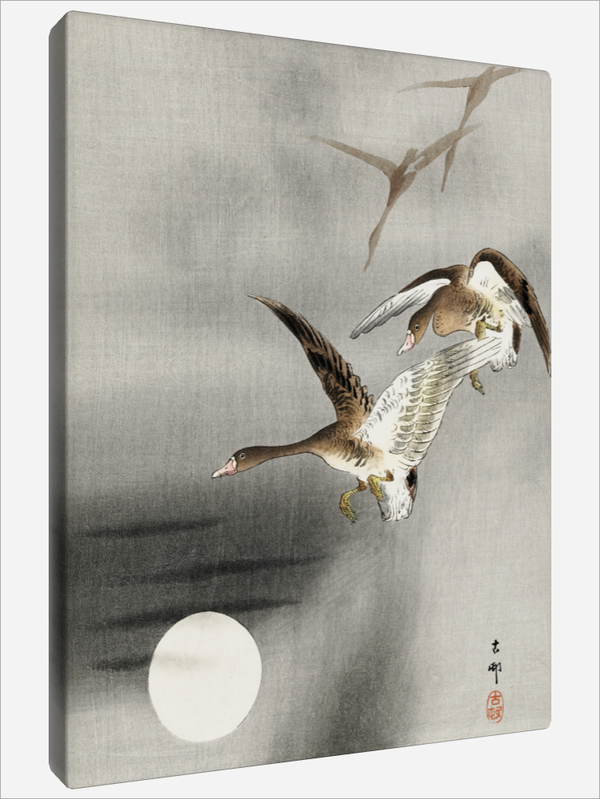 "Geese in Flight"