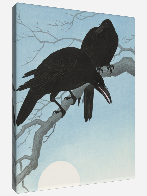 "Two Crows on a Branch"