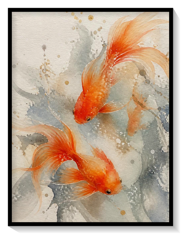 Goldfish Watercolor