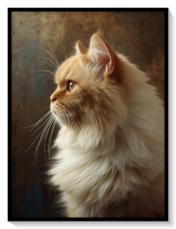 Beige Persian Cat