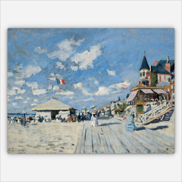 Am Strand von Trouville