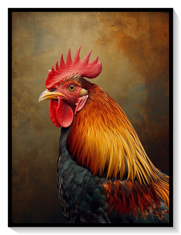 Colorful Rooster