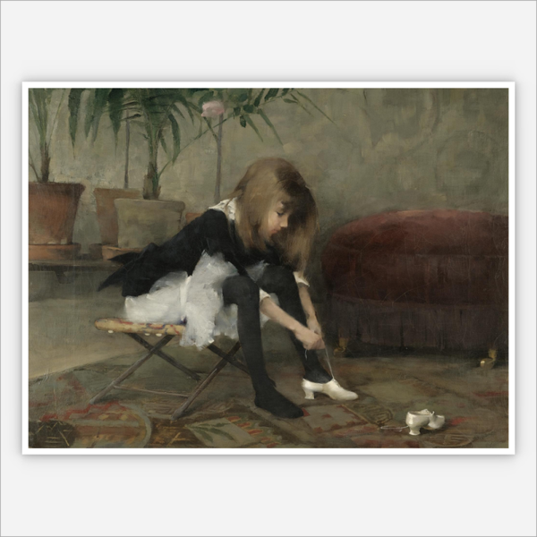 Dancing Shoes by H.Schjerfbeck