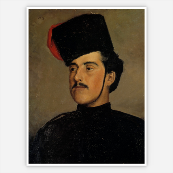 The Cossack by H.Schjerfbeck
