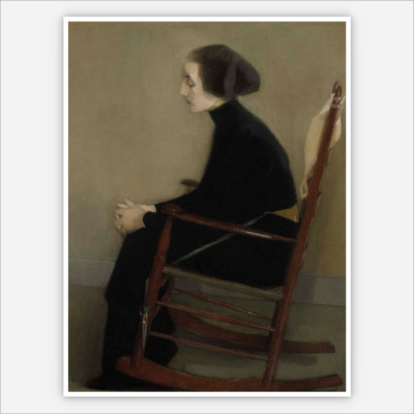 The Seamstress by H.Schjerfbeck