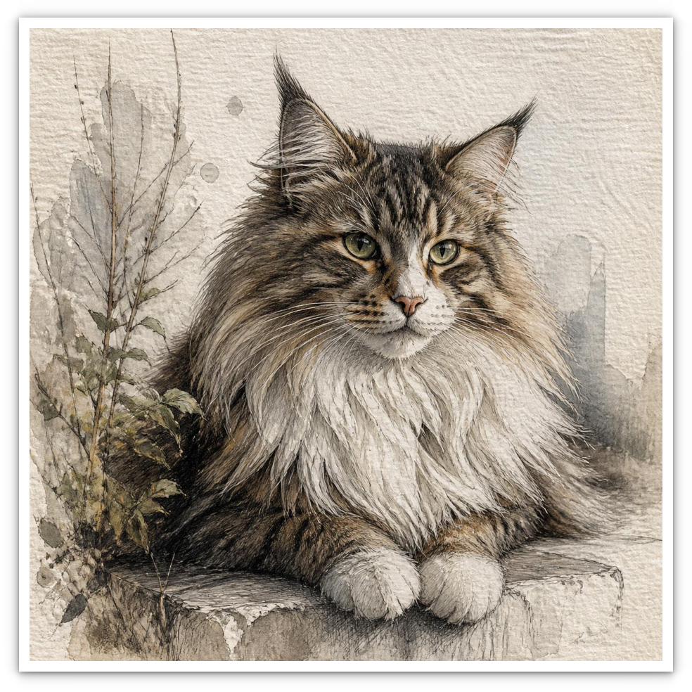 Norwegische Waldkatze
