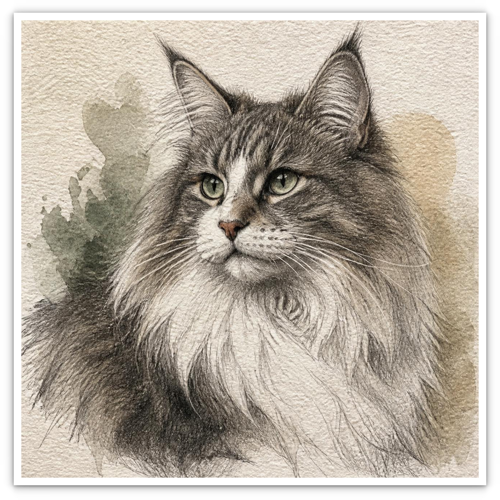 Norwegische Waldkatze