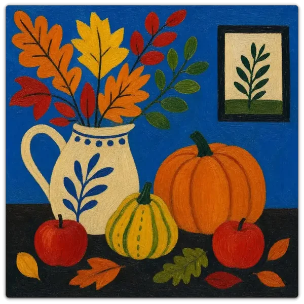 Leinwand Kunstdruck | Herbst Stillleben