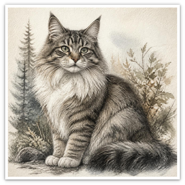 Norwegische Waldkatze