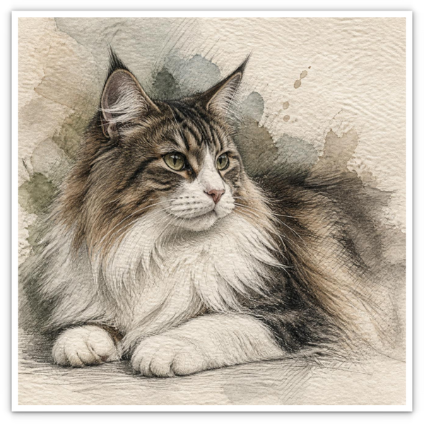 Norwegische Waldkatze