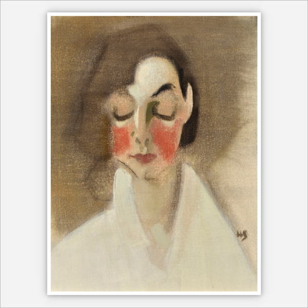 Cheeked Girl by H.Schjerfbeck