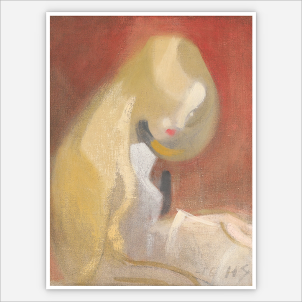 Blonde Hair by H.Schjerfbeck