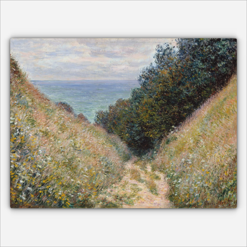 Straße bei La Cavée