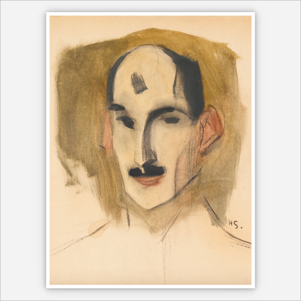 The Fencer by H.Schjerfbeck