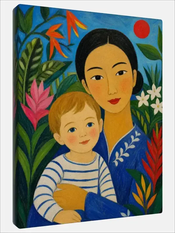 Leinwand Kunstdruck | People