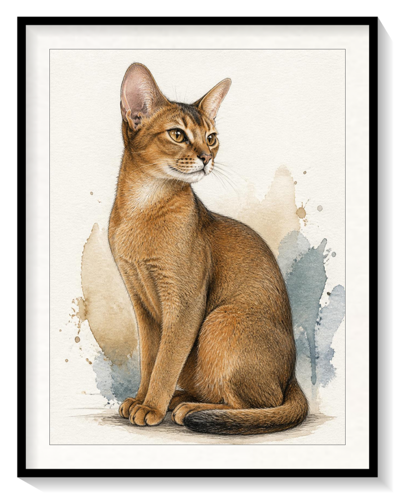 Abessinier Katze