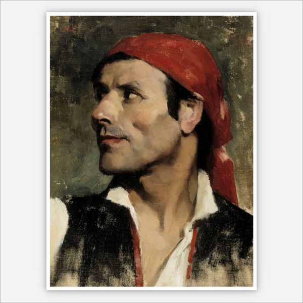 Spaniard by H.Schjerfbeck