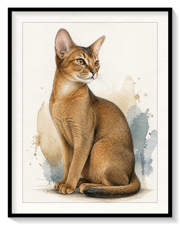 Abessinier Katze