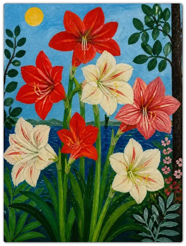 Leinwand Kunstdruck | Blumen Sommer Stillleben