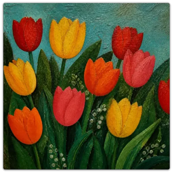 Leinwand Kunstdruck | Spring - Frühlingserwachen
