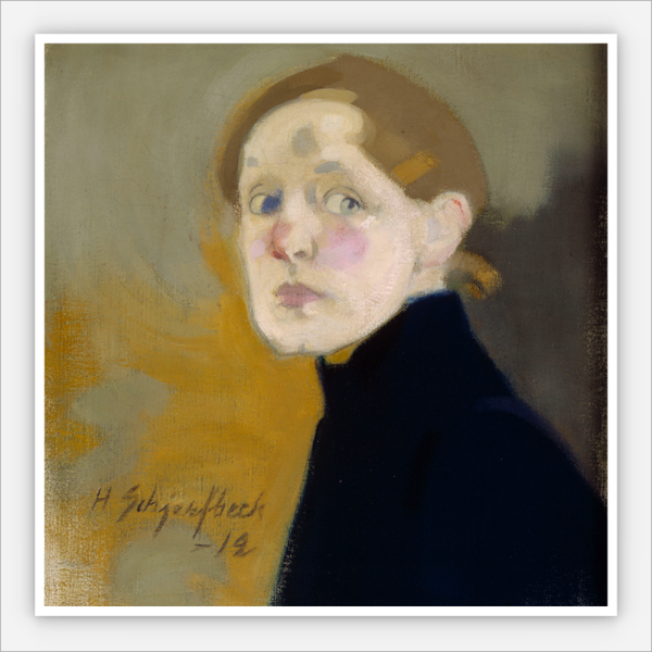 Portrait by H.Schjerfbeck