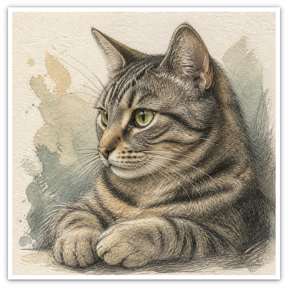 Europäische Hauskatze