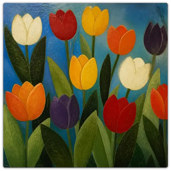 Leinwand Kunstdruck | Spring - Frühlingsgruß