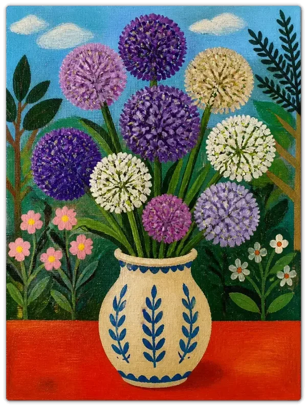 Leinwand Kunstdruck | Blumen Sommer Stillleben