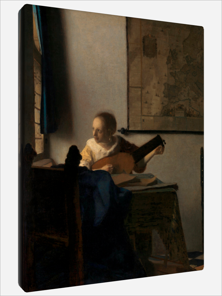 "Woman with a Lute"