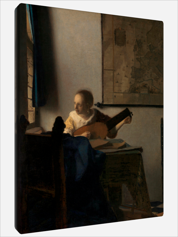 "Woman with a Lute"