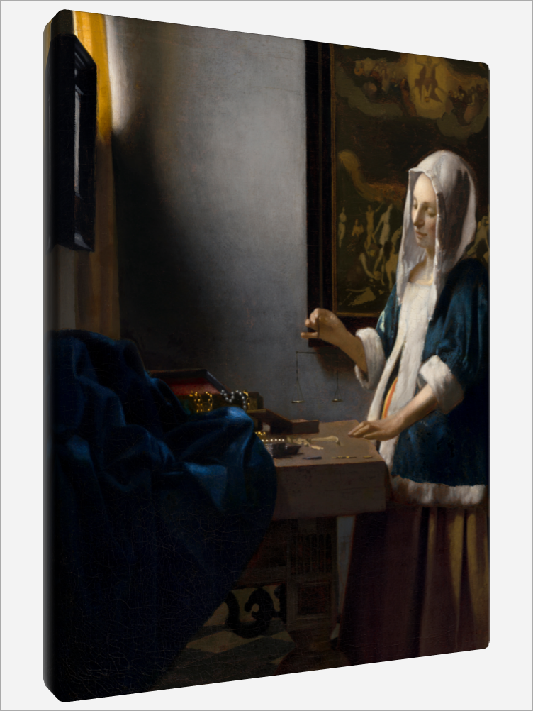 "Woman Holding a Balance"