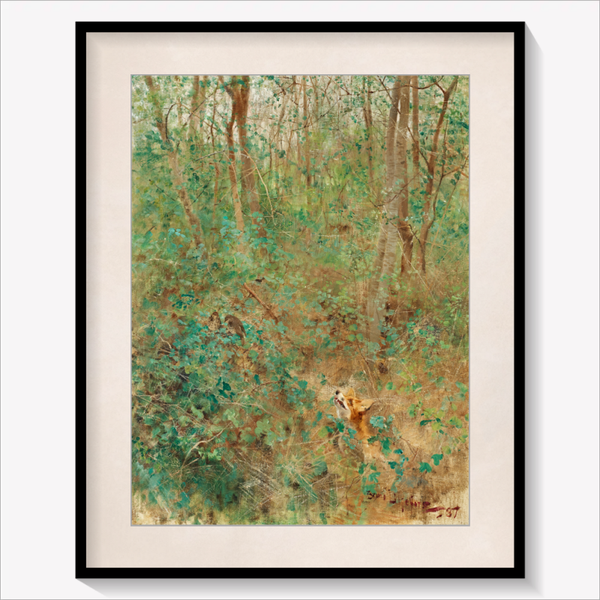 Lurking for Thrushes 1887