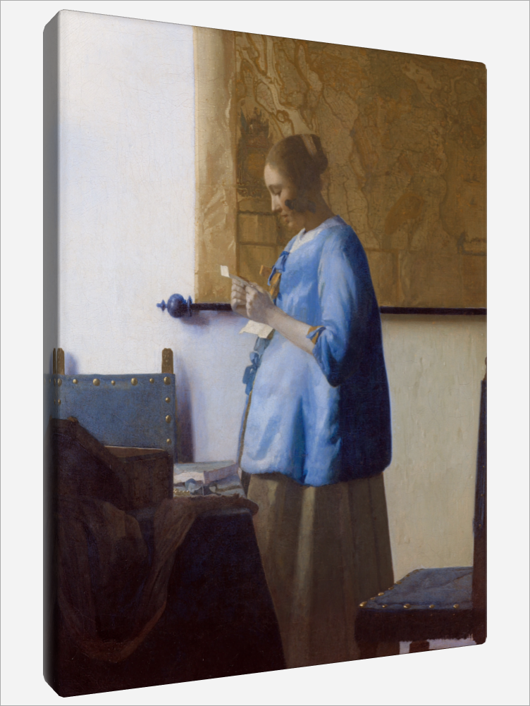 "Woman Reading a Letter"