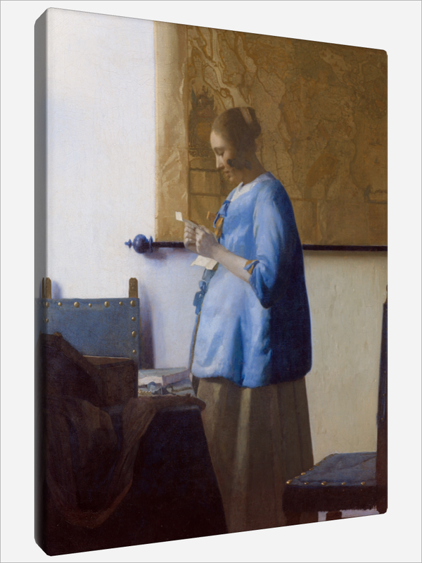 "Woman Reading a Letter"