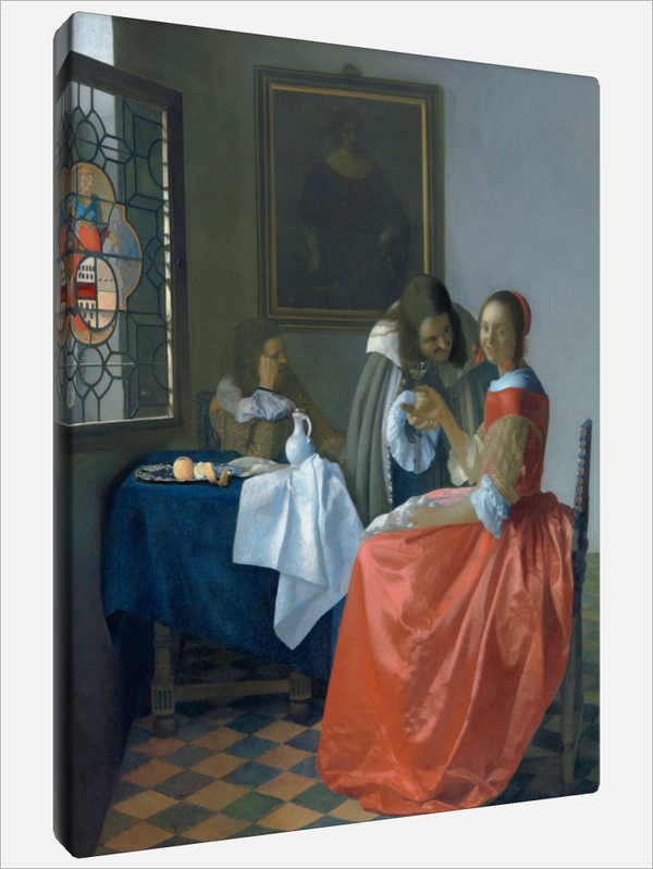 "Girl with the Wine Glass"