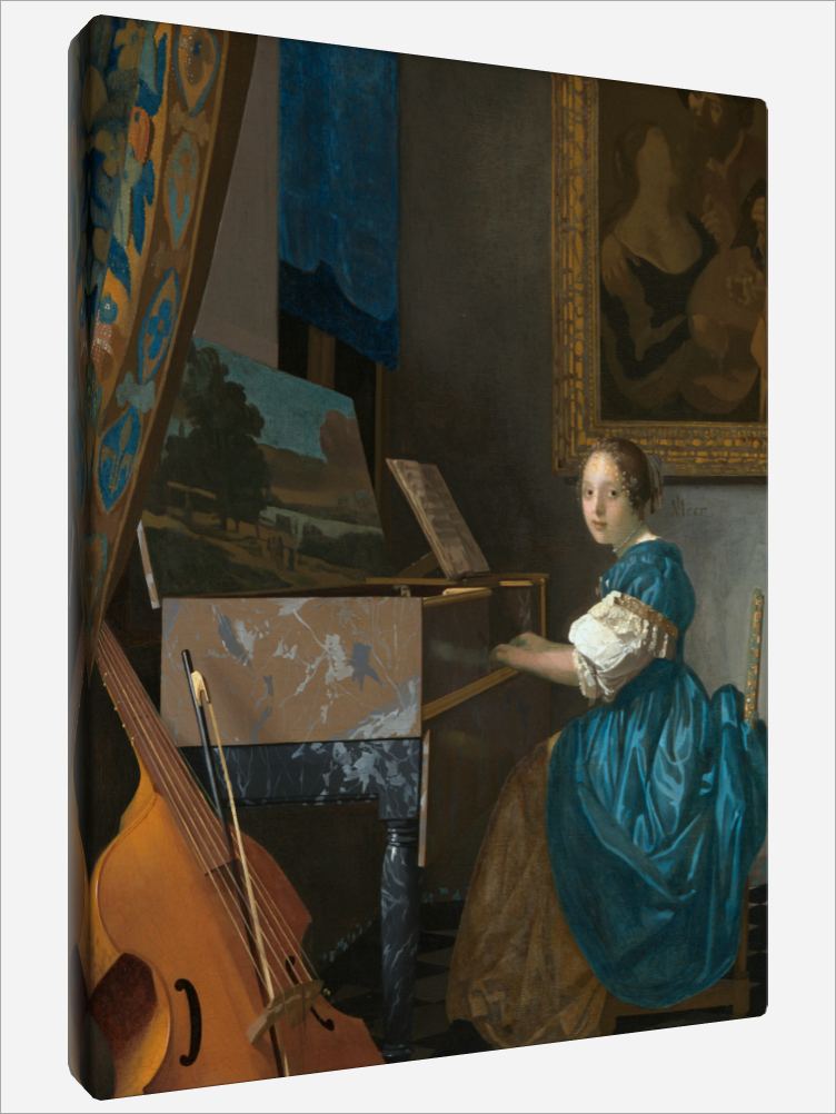 "Lady Seated at a Virginal"