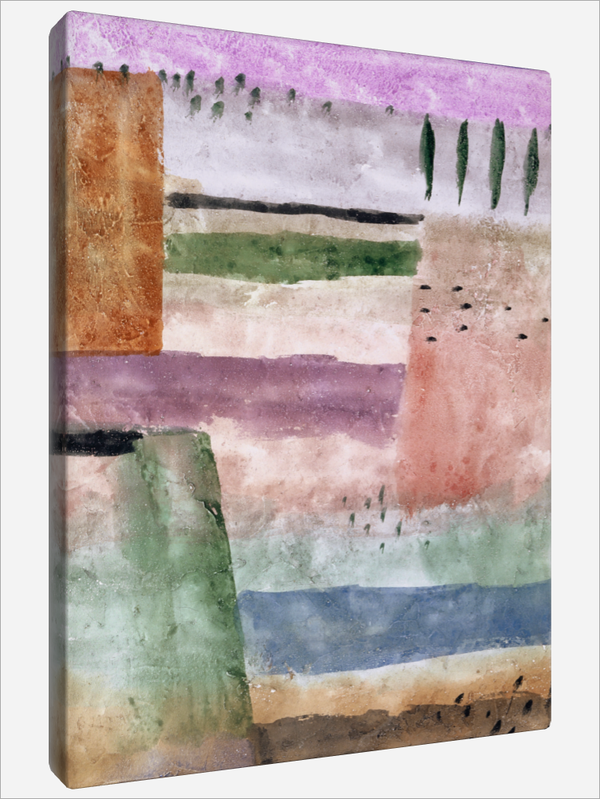 "Landscape with Poplars"