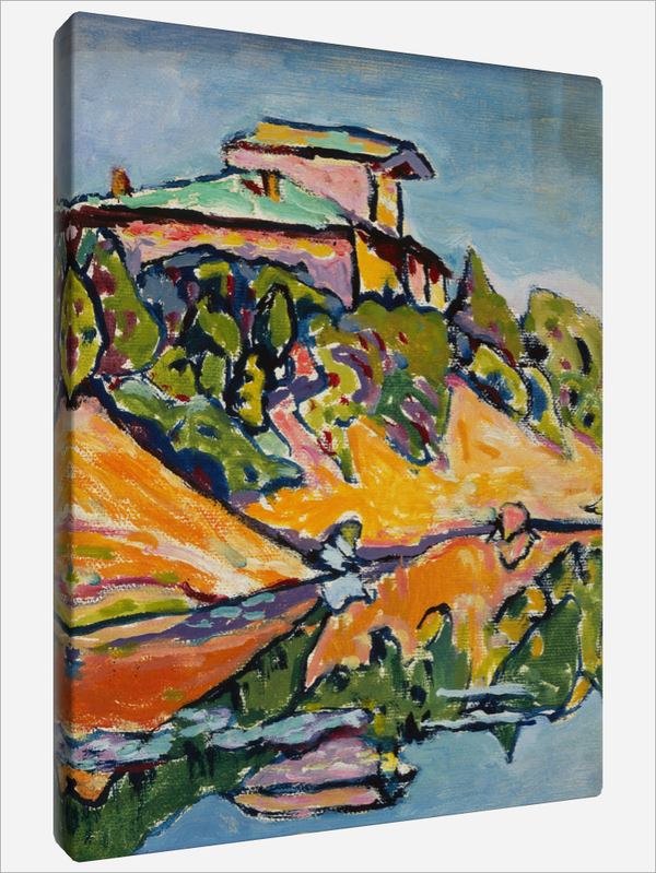 "At the Pond's Edge"