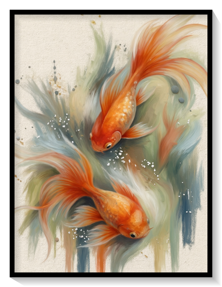 Tanzende Fische