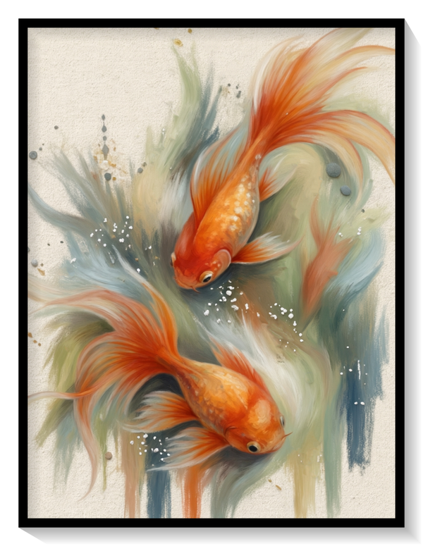 Tanzende Fische
